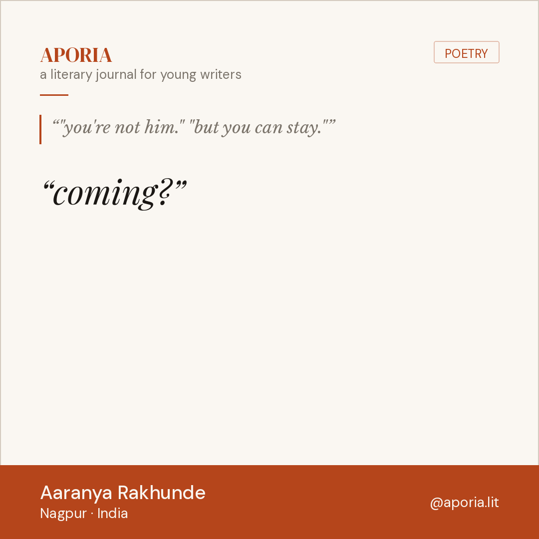 Contributor card for coming?