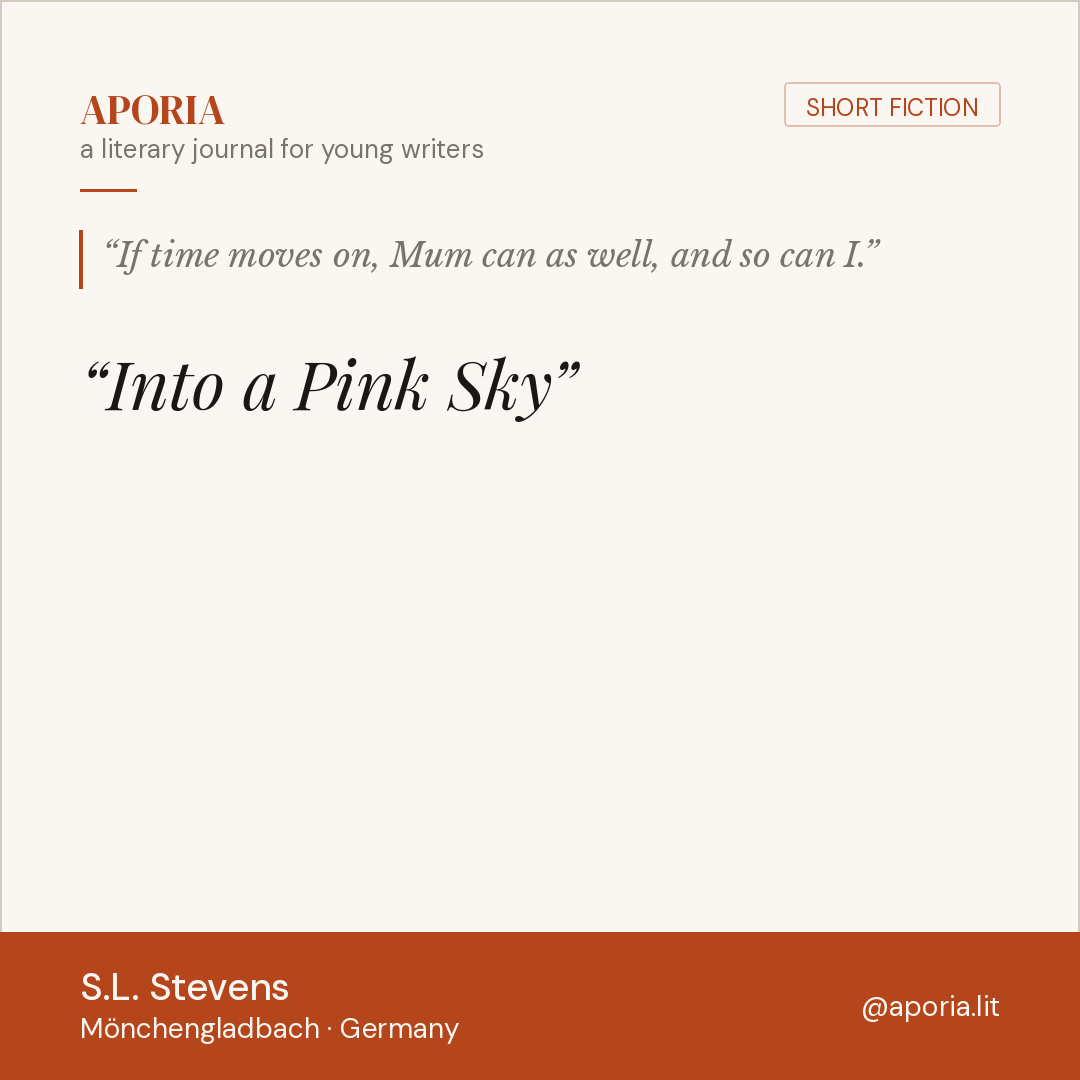 Contributor card for Into a Pink Sky