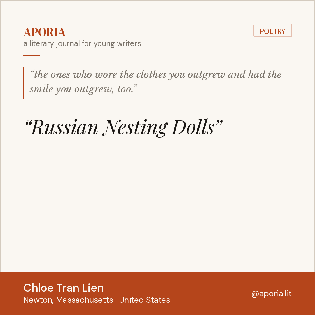 Contributor card for Russian Nesting Dolls