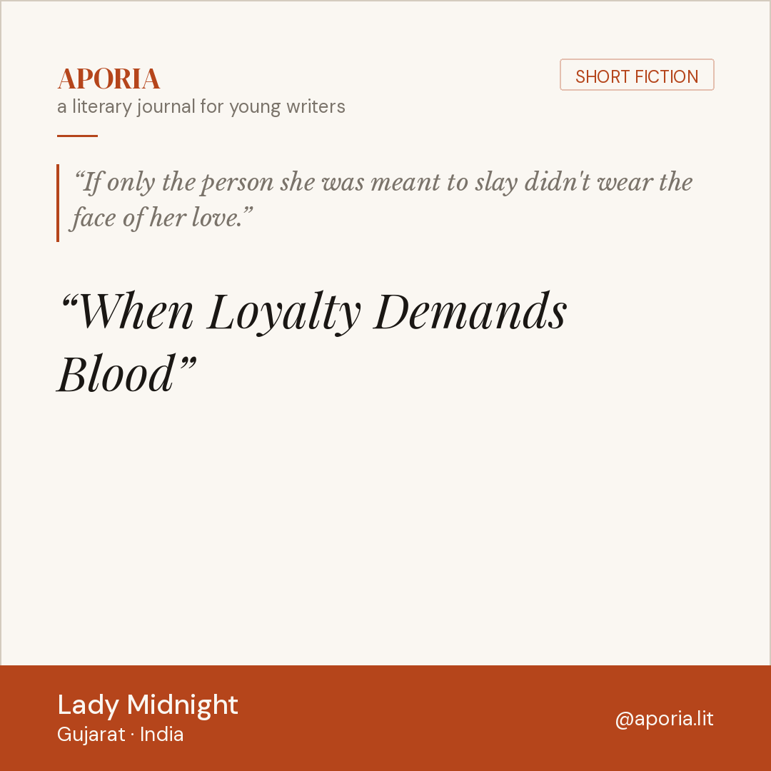 Contributor card for When Loyalty Demands Blood
